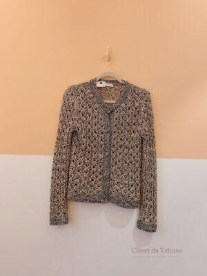 Casaco Tricot P&B Zara | Tam: M