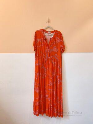 Vestido Estampa Vermelha Gio | Tam: GG