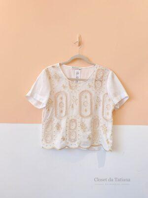 Conjunto Off Bordados Morina | Tam: M