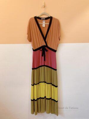 Vestido Camadas Cores Dress To | Tam: P