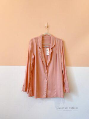 Blazer Rosa Claro Dress To | Tam: M