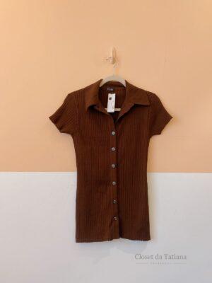 Vestido Tricot Botões Haight | Tam: P
