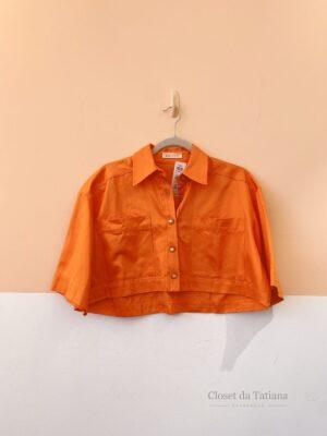 Blusa Curta Laranja Nv | Tam: PP