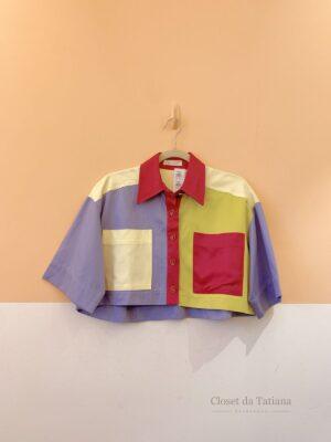 Camisa Curta Cores Nv | Tam: PP