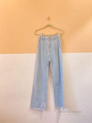 Calça Pantalona Jeans Clara Nv | Tam: 36