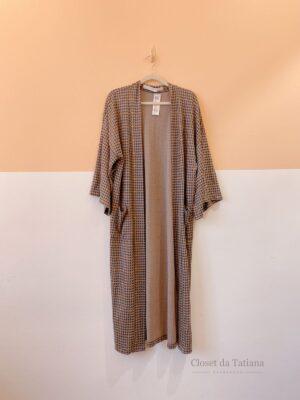 Kimono Alongado Malha Luiza Botto U