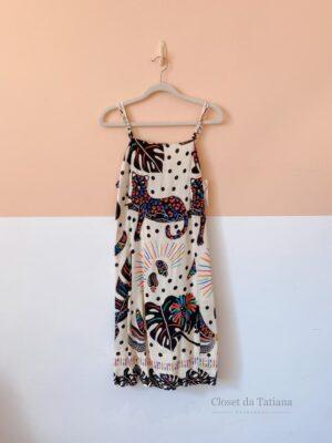 Vestido Curto Estampado | Tam: P