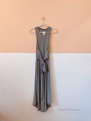 Vestido Listrado P&B Eva | Tam: P
