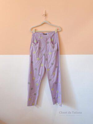 Calça Lilás Conchas Nammos | Tam: PP
