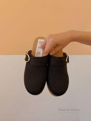 Clog Salto Azul Marinho Rothys | Tam: 39