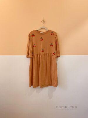 Vestido Curto Marrom Cerejas Dress To | Tam: G
