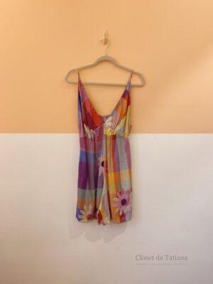 Macaquinho Estampado Dress To | Tam: M