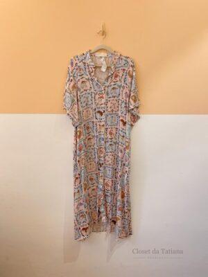 Vestido Estampado Gaitee | Tam: P