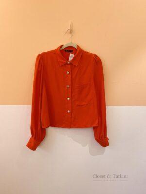 Camisa Vermelha Botões Renner | Tam: G