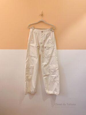 Calça Off Bolsos Dress To | Tam: 40