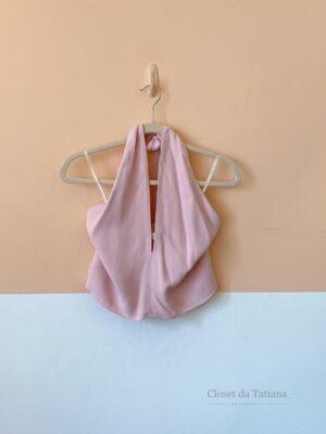 Blusa Frente Unica Rosa Nv | Tam: PP