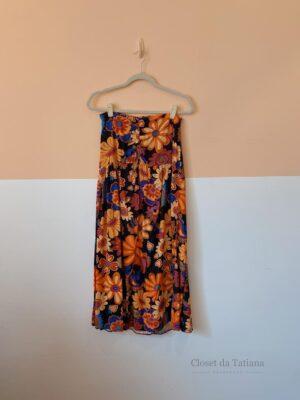 Saia Midi Estampada Dress To | Tam: P