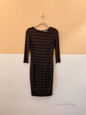 Vestido Preto Luréx Lucy Paris | Tam: M