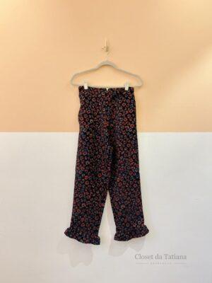 Calça Estampada Valônia Veras | Tam: P