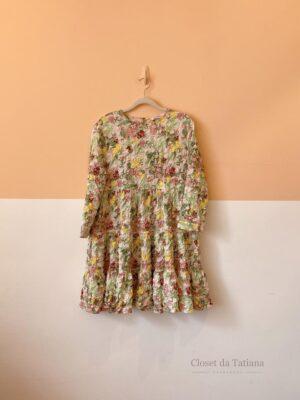 Vestido Curto Textura Zara | Tam: M