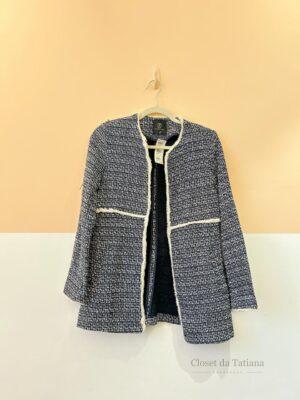 Casaco Tweed Azul Renner | Tam: 38