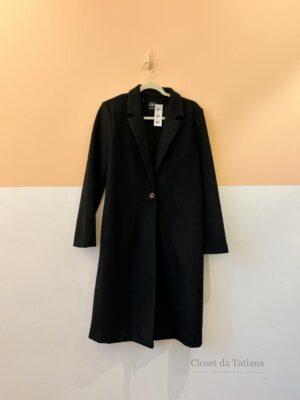Sobretudo Preto Zara | Tam: P