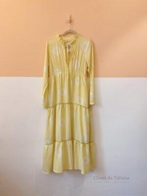 Vestido Amarelo Manga Loja 3 | Tam: P