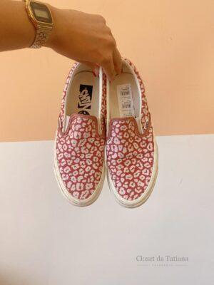 Tênis Onça Rosa Vans | Tam: 38
