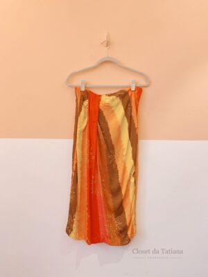 Saia Estampada Colorida Dress To | Tam: M