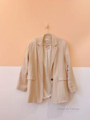 Blazer Areia Oversized Renner | Tam: 42