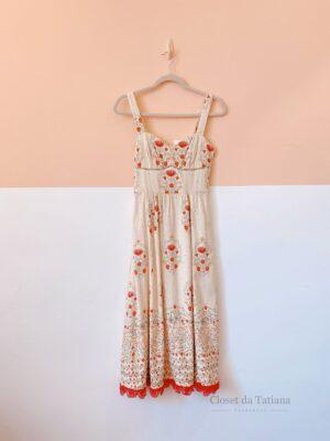 Vestido Midi Estampado Antix | Tam: P