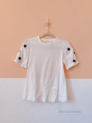 Blusa Off Flores Manga Renner | Tam: PP