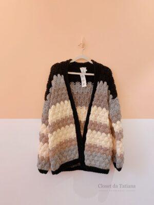 Maxi Cardigan Cores Fandom | Tam: P