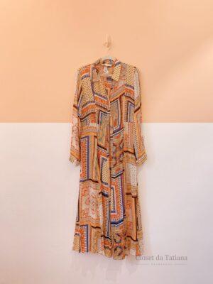 Chemise Alongada Estampada Zara | Tam: G