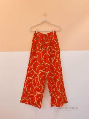 Conjunto Vermelho Melancia As Frutas | Tam: M