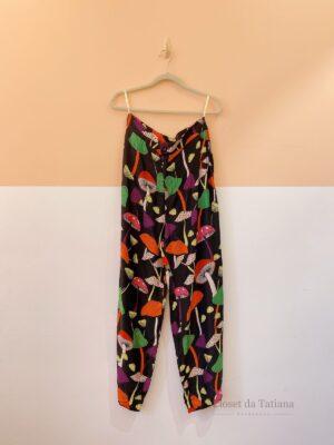 Calça Preta Estampa Farm | Tam: G