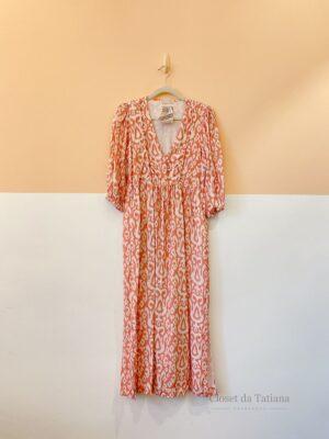 Vestido Onça Rosa Ideologic | Tam: P