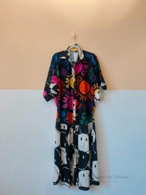 Vestido Smile Colorido Farm | Tam: G