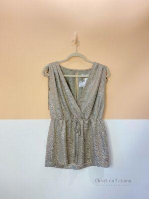 Bata Metalizada Prata Renner | Tam: M