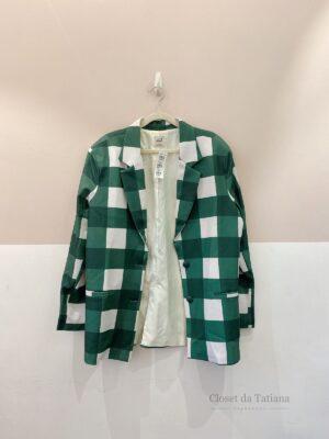 Blazer Vichy Verde Oui Studio | Tam: G