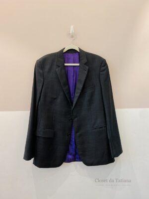 Blazer Grafite Forro Roxo Ricardo Almeida | Tam: 40