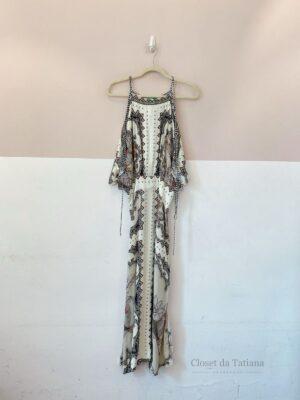 Vestido Midi Estampado Farm | Tam: M