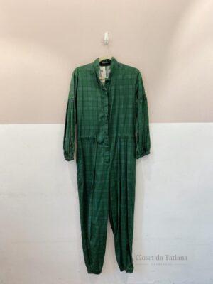 Macacão Verde Grid Andrea Marques | Tam: 40