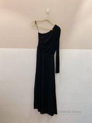 Vestido Midi Preto Cris Barros | Tam: 38