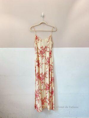 Vestido Midi Estampa Floral Maria Bonita | Tam: M