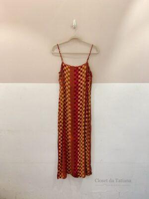 Vestido Midi Quadriculado Dress To | Tam: G