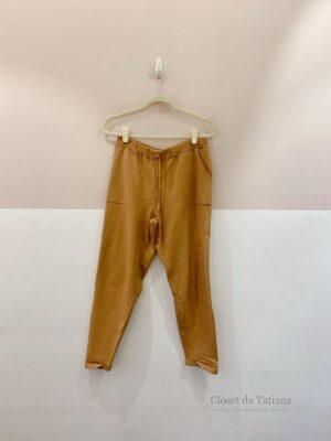 Calça Tricot Bege Anselmi | Tam: M