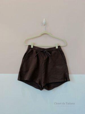 Short Moletom Marrom Hering E By Nv | Tam: M