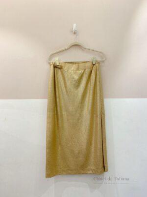 Conjunto Luréx Dourado It Brand | Tam: P