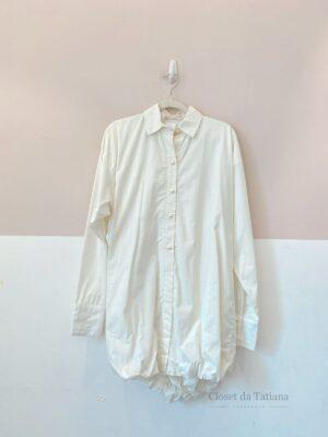 Chemise Curta Off White Valônia Veras | Tam: P